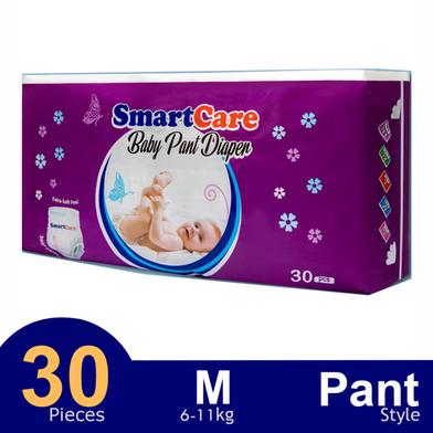 Smart Care Pant System Baby Diaper ( M size) (6-11Kg) (30 Pcs) image