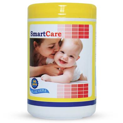 Smartcare Wet Wipes With Tube - 1×60pcs image