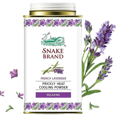 Snake Brand French Lavender Prickly Heat Powder (Thailand) image