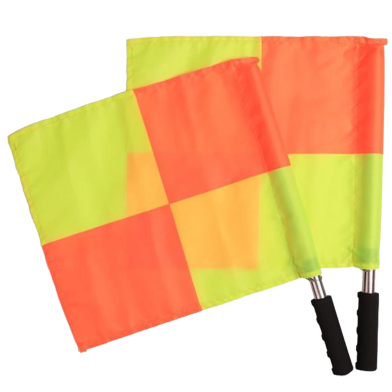 Soccer Football Referee Flag - 2pcs image