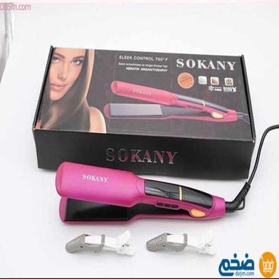 Sokany 750°F Keratin ArganTherapy Professional Hair Straightener image