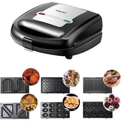 Sokany Sandwich Maker 6 in 1 image