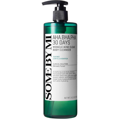 Some By Mi AHA-BHA-PHA 30 Days Miracle Acne Clear Body Cleanser-400gm image