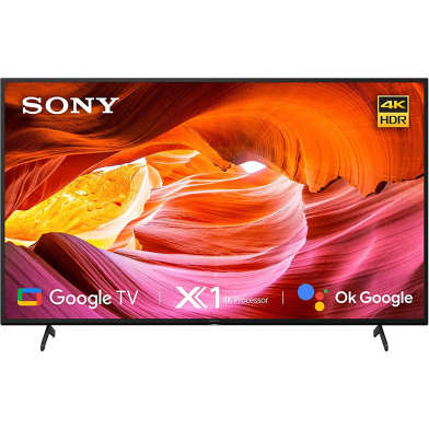 Sony KD-55X75K | 55 Inch 4K Ultra HD | High Dynamic Range (HDR) TV Smart (Google TV) image