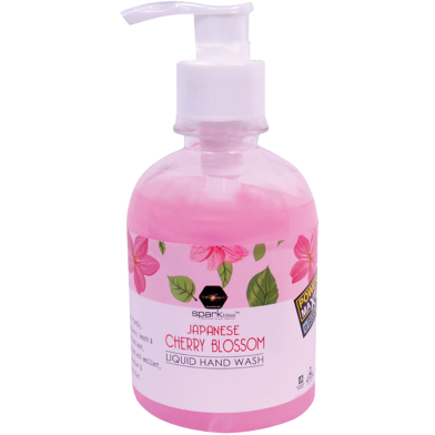 Spark Bliss Japanese Cherry Blossom Surfactant Based Liquid Hand Wash -250ml image