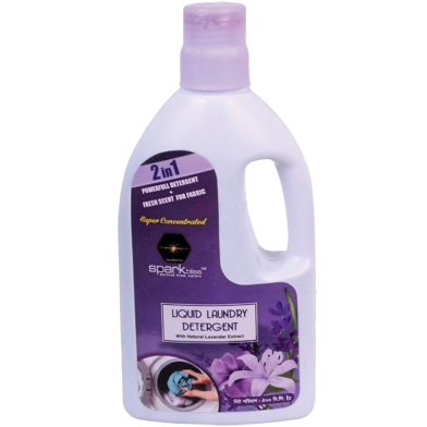 Spark Bliss Lavender Liquid Laundry Detergent, Cloth Wash - 500ml image