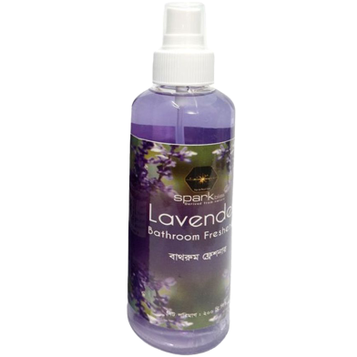 Spark Bliss Lavender Natural Bathroom Freshner Spray- 200ml image