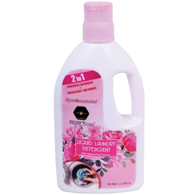 Spark Bliss Pink Liquid Laundry Detergent, Cloth Wash - 500ml image