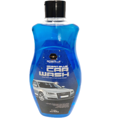 Sparkbliss Car Wash Ocean Blue With Sweet Fragrance Ocean Breeze- 500ml image