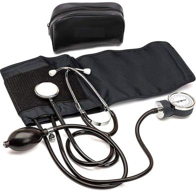 Sphygmomanometer Aneroid Type Manual Blood Pressure Monitor with Stethoscope image