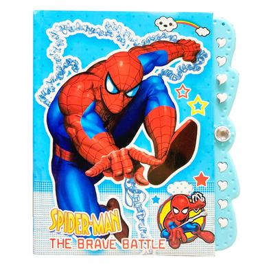 Spiderman Password Lock Diary and toms ( Any Color ) image