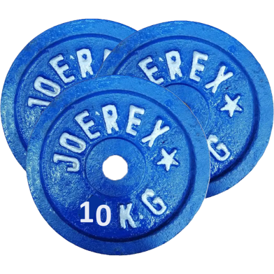 Sports And Fitness 10kg Weight Plate 3 Pcs image