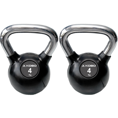 Sports And Fitness 4kg Chinese Kettlebell 2 pcs image