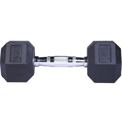 Sports And Fitness 5kg Hex Dumbbell 1 pcs image