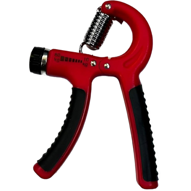 Sports And Fitness Adjustable Hand Grip 10-60kg Red Color image