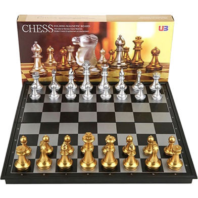 Sports And Fitness Premium Quality Magnetic Chess 10 inch / 25.4 cm Board image