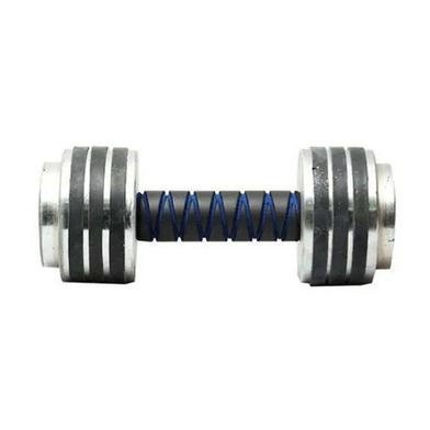 Sports House Steel Dumbbell Black And Silver - 4Kg - 1 Pcs image