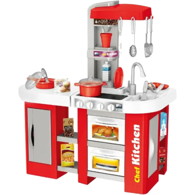 Spray Water Cooking Toys Chef Pretend Play Juguete Kids Kitchen Set Toy Big Kitchen Toys image