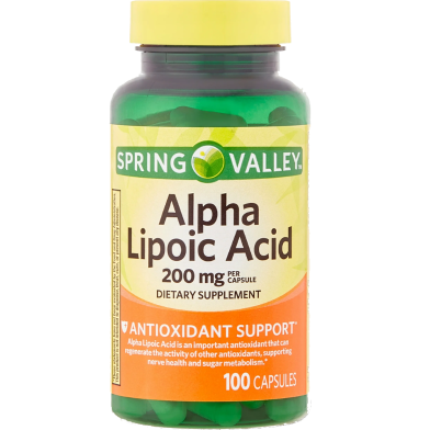 Spring Valley Alpha Lipoic Acid 200mg 100 Capsules image