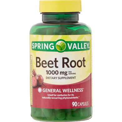 Spring Valley Beet Root 1000 mg 90 Capsules image