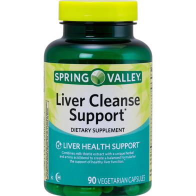 Spring Valley Liver Cleanse Support Dietary Supplement 90 Capsules image