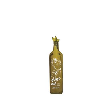 HEREVIN Square Oil and Vinegar Bottle-Green-Olive Oil 250Cc - 151421-068 image