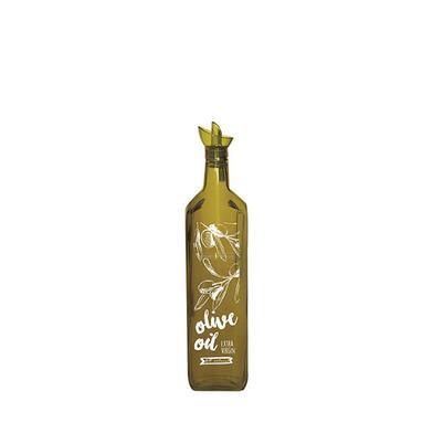 HEREVIN Square Oil and Vinegar Bottle-Green-Olive Oil 500 Cc- 151431-068 image