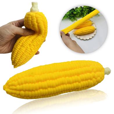 Squishy Party Favors Corn Shape Toys For Kids - 1 Piece Yellow Color image