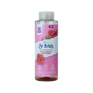 St. Ives Refreshing Rose Water And Aloe Vera Body Wash 473 ml image