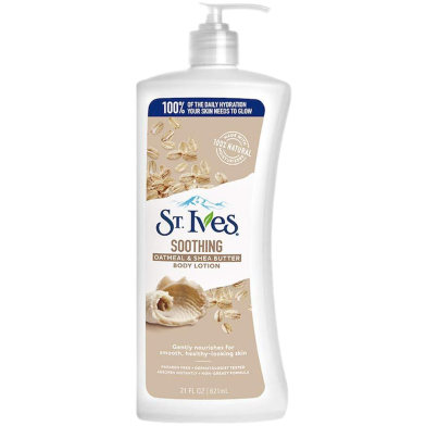 St. Ives Soothing Oa. and Shea Butter Body Lotion Pump 621 ml image