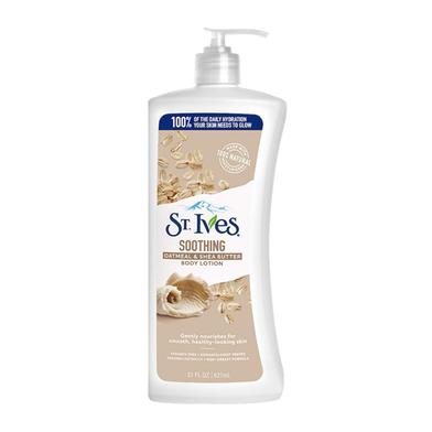 St. Ives Soothing Oa. and Shea Butter Body Lotion Pump 621 ml (UAE) image