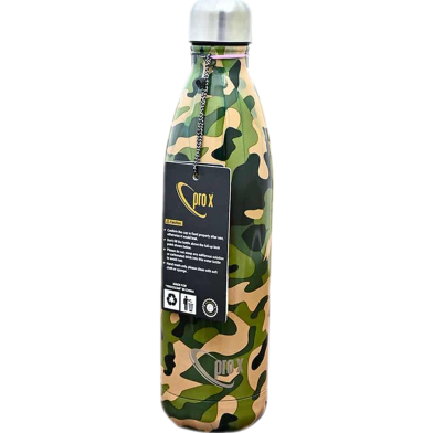 Stailness Steel WB-1664 Thermos Water Bottle -750ml Camouflage Green image