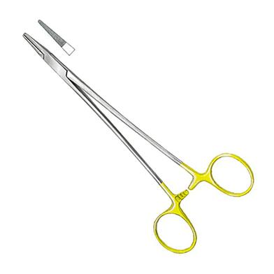 Stainless Steel Debakey Needle Holders with Tungsten Carbide Jaws- 26 cm image