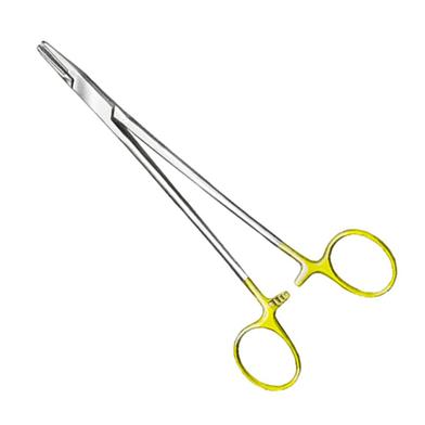 Stainless Steel Mayo Haeger Needle Holder with Tungsten Carbide Jaws- 15 cm image