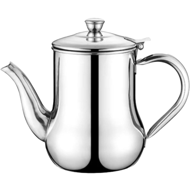 Stainless Steel Oil Strainer Pot Container Jug - 700ml image