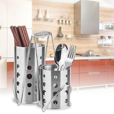 Stainless Steel Spoon Knife Fork Storage Box image