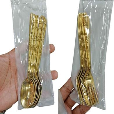 Stainless Steel Spoon Set-12 Pcs image