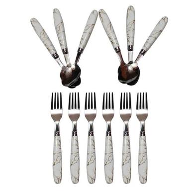 Stainless Steel Tea Spoon Set - 12 Pieces image