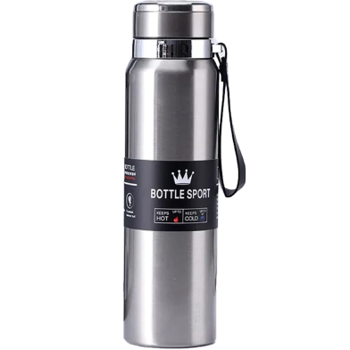 Stainless Steel Travel Thermos Bottle for Hot And Cold Water 1000 ml image