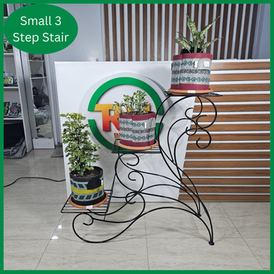 Stair Stand for Indoor Plant- Round Stair image
