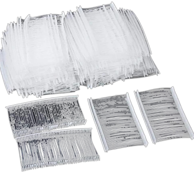 Standard Tagging Attachment Fasteners 5000pcs Plastic Regular Garment Clothing Price Tag 2 Inch image