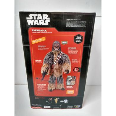 Chewbacca animatronic interactive best sale figure