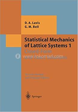 Statistical Mechanics of Lattice Systems - Volume-1 image