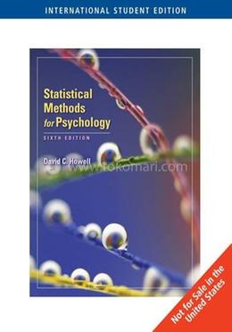 Statistical Methods for Psychology image