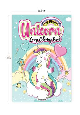 Stay Magical Unicorn Copy Coloring Book image