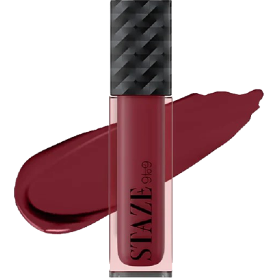Staze 9to9 Lips Don’t Lie Liquid Lipstick - 03 Wine and Dine image