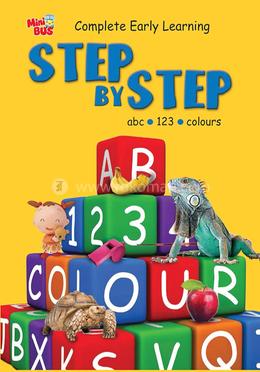 Step by Step Abc. 123. Colours image