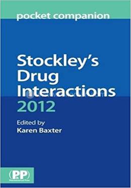 Stockley's Drug Interactions Pocket Companion 2012 image