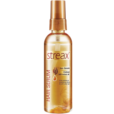 Streax Hair Serum Vitalized With Walnut Oil - 90ml image