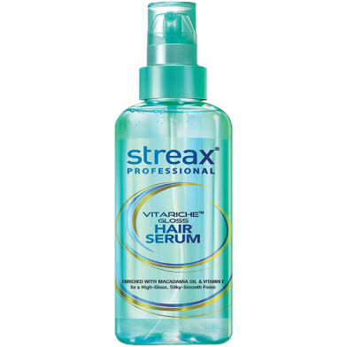 Streax Professional Hair Serum Vitariche Gloss - 45ml (Indian) image